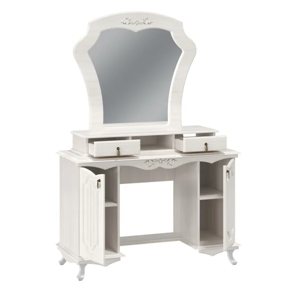 Столик туалетный Кантри 06.33 вудлайн кремовый/сандал белый