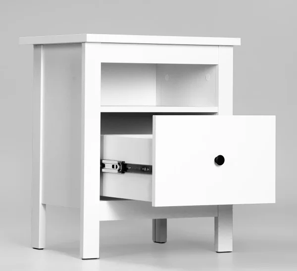 Тумба прикроватная Сага белый