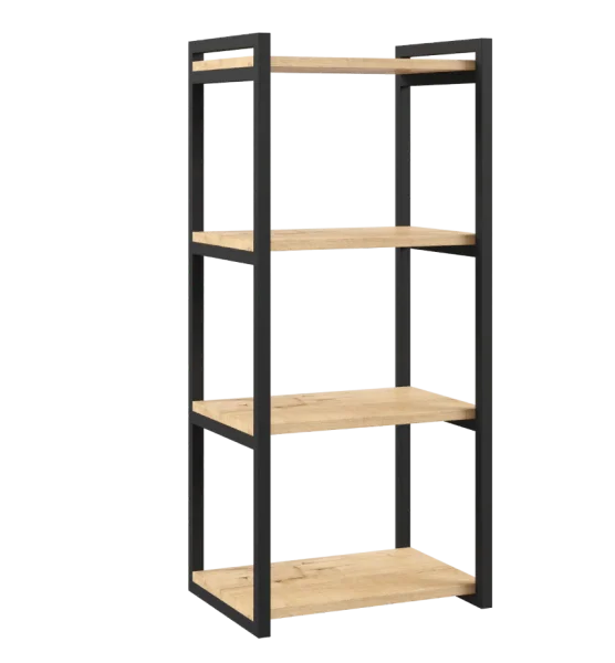 Открытая полка ОПМВ 400 дуб бунратти