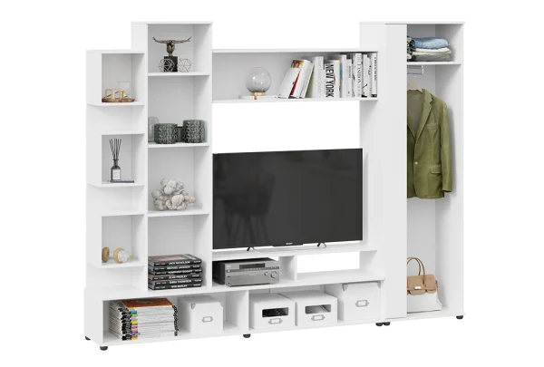 Стенка Дакота белый ясень