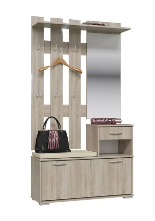 Модульная прихожая Лира дуб сонома