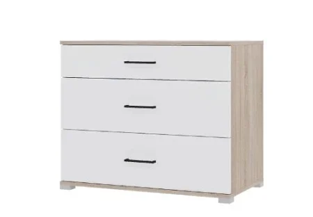 Комод Victor (Виктор) дуб сонома/белый
