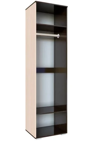 Шкаф платяной Оскар-18 венге/дуб молочный