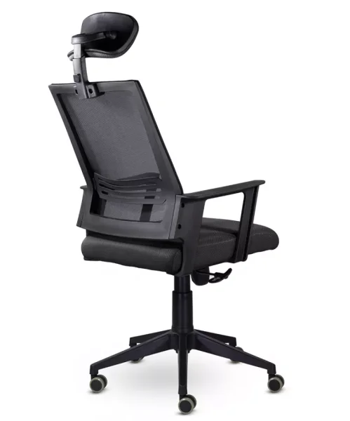 Кресло М-808 Аэро black черный