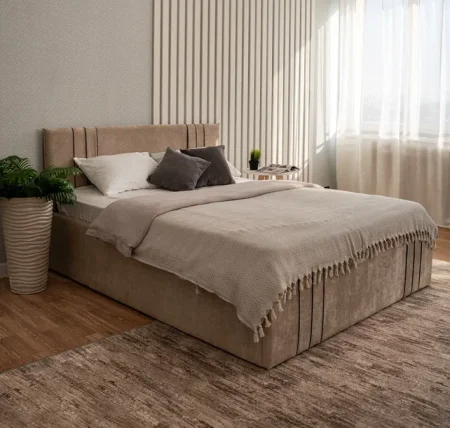 Кровать с подъемным механизмом Леванте 1,6 бежевый