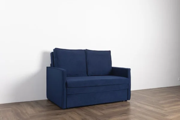 Диван Куба 1200 темно-синий (велюр Confetti №13)