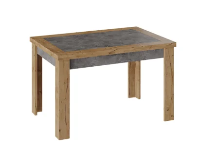 Стол раздвижной Хьюстон тип 4 дуб вотан/моод темный