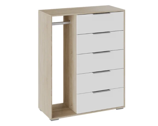 Комод комбинированный Нуар тип 1 дуб сонома/белый ясень