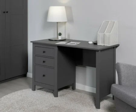 Стол письменный Сага серый