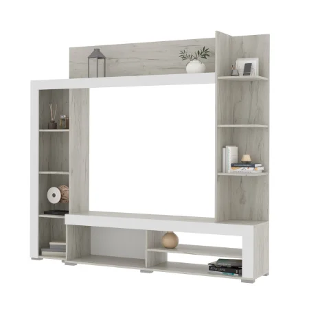 Гостиная Васанта дуб крафт белый/софт вайт