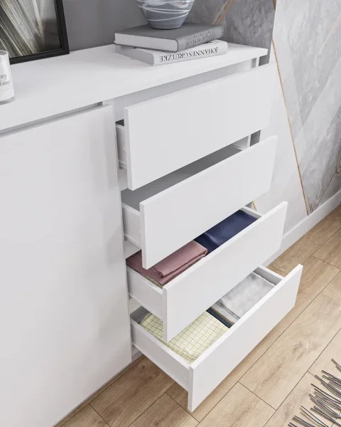 Комод Мори МК 1600.1 белый