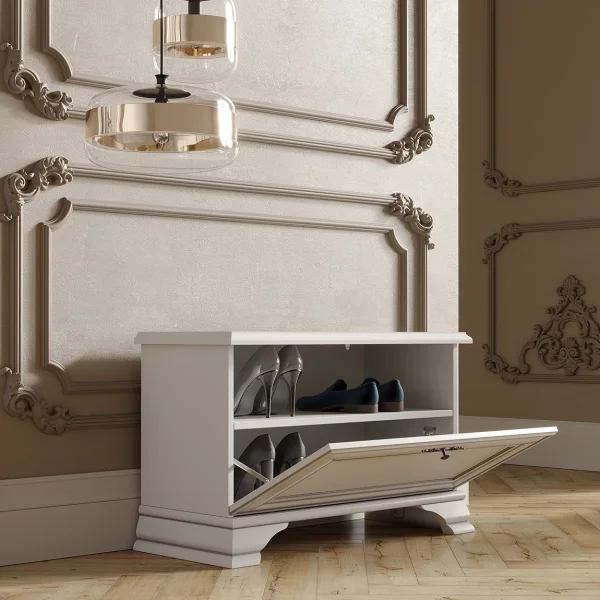 Тумба для обуви Кентаки SFK1B белый