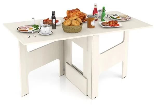 Стол-книжка обеденный СО-12 дуб молочный Стол-книжка обеденный СО-12 дуб молочный