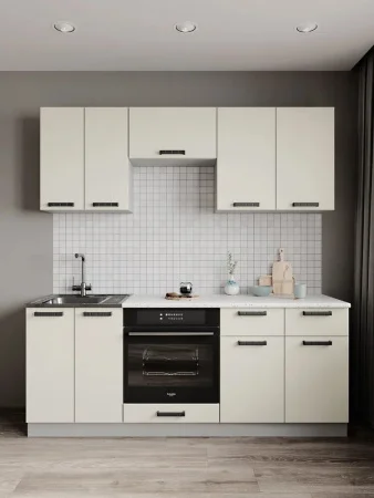 Кухонный гарнитур Ройс 2м ваниль софт