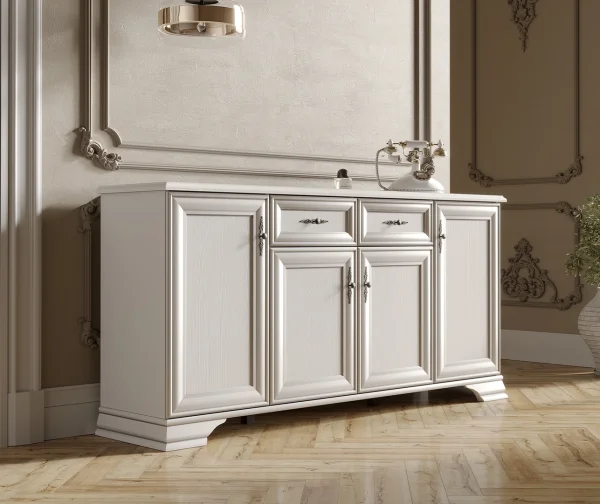 Комод Кентаки KOM4D2S белый