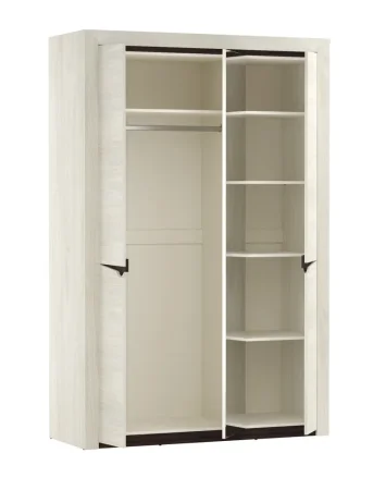 Шкаф для одежды 33.02 Лючия бетон пайн белый