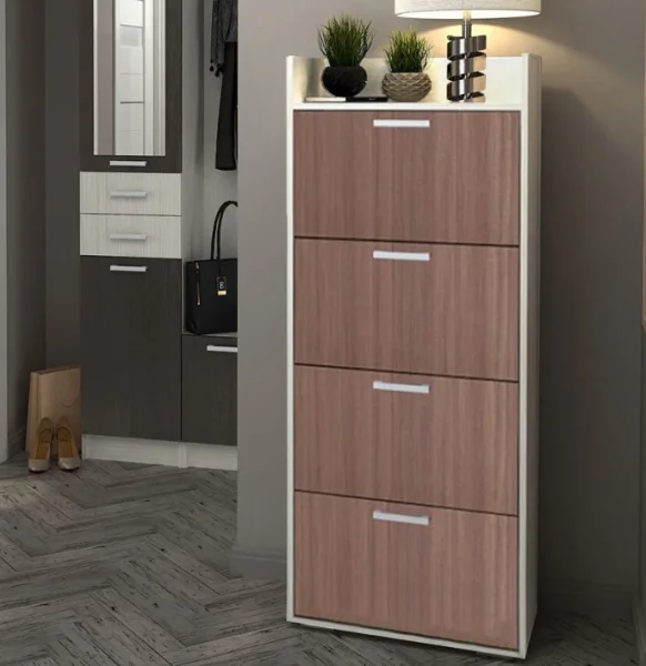 Обувница Дели №3 ясень шимо светлый/шимо темный