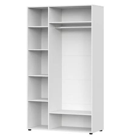 Шкаф трехстворчатый Токио белый текстурный