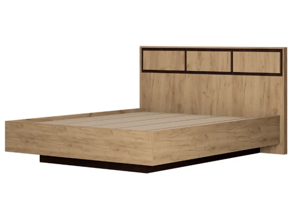 Модульная спальня Флоренция венге/дуб крафт золотой