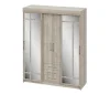 Шкаф-купе Фортуна дуб крафт серый