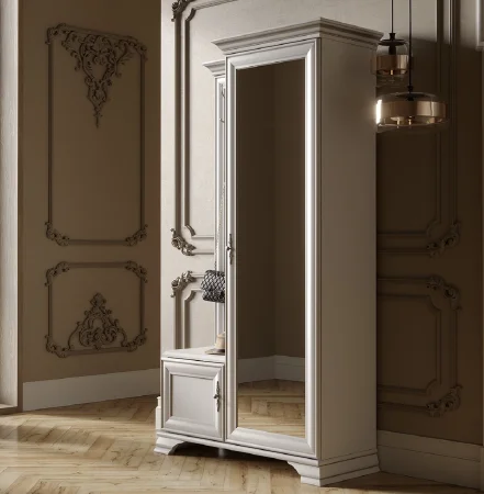 Прихожая Кентаки РРК1D1K/Р белый (правая)