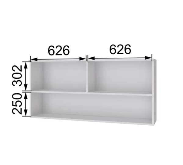 Полка навесная Толедо ТН-1 белый