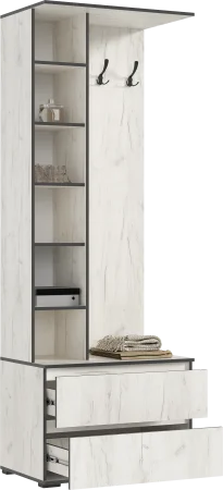 Прихожая Норд дуб крафт белый