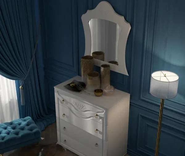 Комод Престиж белый