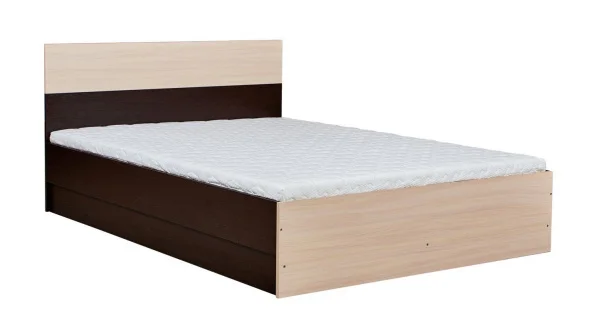 Кровать Юнона венге/дуб молочный