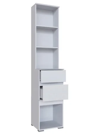 Тумба с ящиками Плейона белый