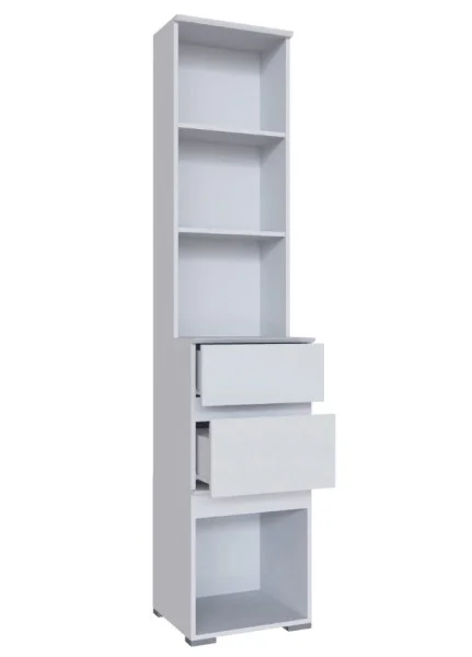 Тумба с ящиками Плейона белый