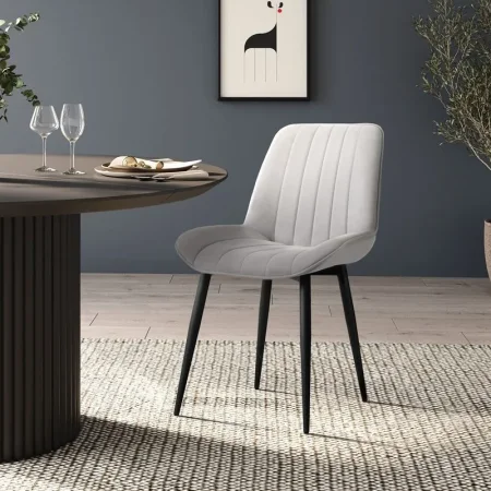 Стул Канцлер серый софт (2 шт)