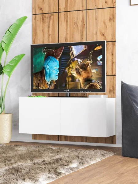 ТВ-тумба подвесная РВК-1200 белый