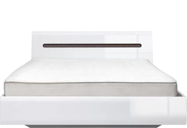 Кровать Ацтека LOZ160 белый глянец