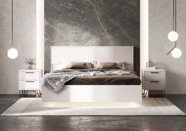 Кровать парящая Флэш 1,6 кашемир