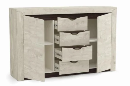 Тумба 33.19 Лючия бетон пайн белый