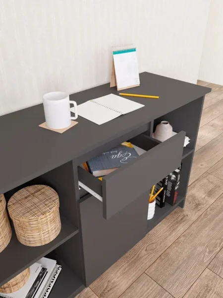 Тумба под телевизор Мори МТВ 1204.1 графит Тумба под телевизор Мори МТВ 1204.1 графит