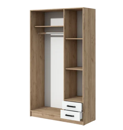 Шкаф Эконом дуб крафт золотой/белый