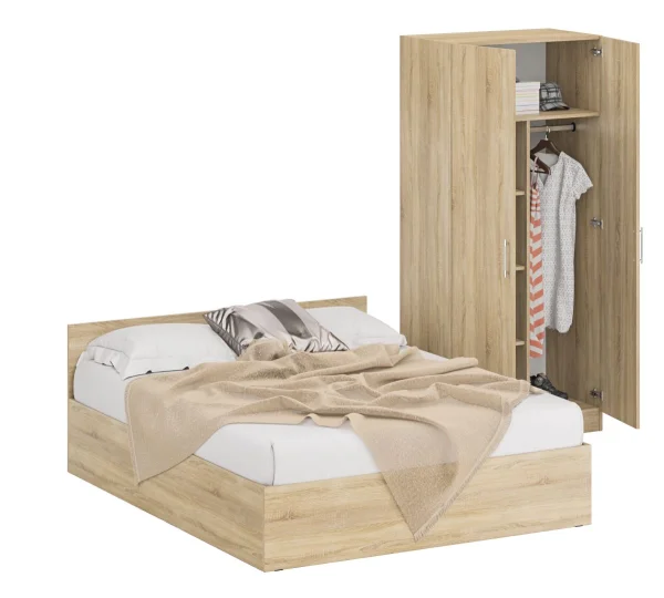 Спальня Стандарт дуб сонома