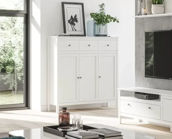 Тумба Ева (Хельга) KOM3D3S белый