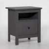 Тумба прикроватная Сага серая