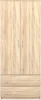 Шкаф с ящиками Б 5.011 дуб сонома (серия без ручек)