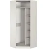 Угловой шкаф Азалия-23 бодега белый