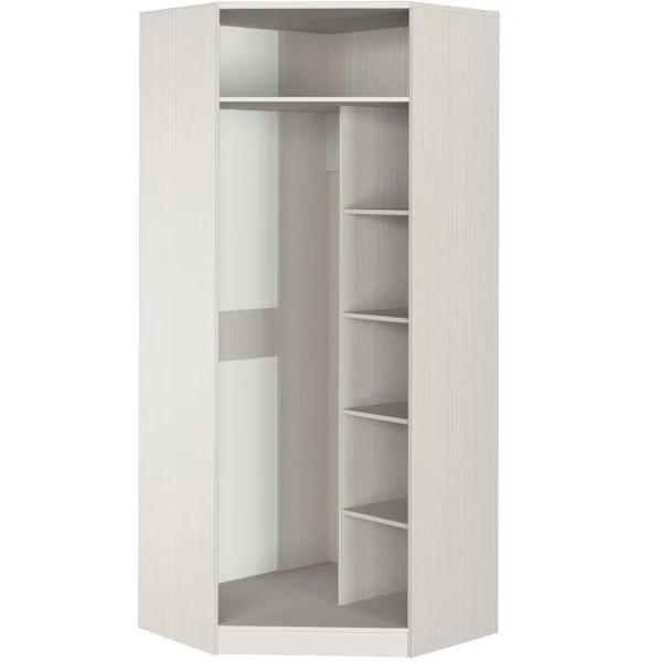 Угловой шкаф Азалия-23 бодега белый