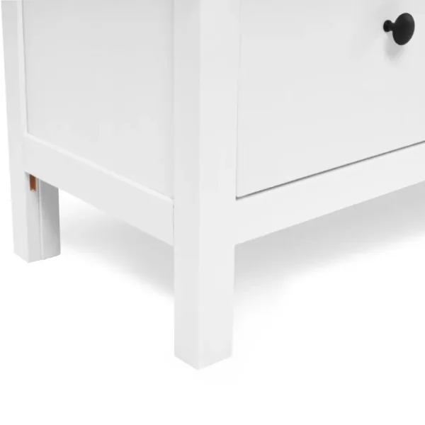 Комод 5 ящиков Кымор белый