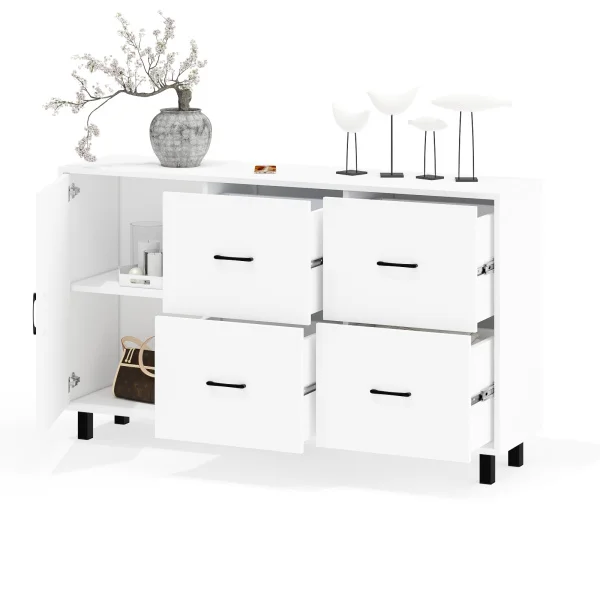 Комод 125-1504 белый