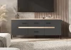 Тумба ТВ Ким (металл) дуб сонома/графит
