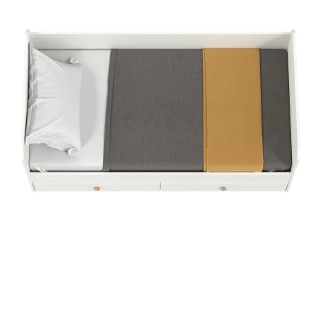 Кровать Джастин 11.55 белый шагрень