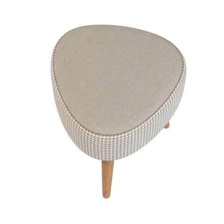 Банкетка 6-5134 Ева бежевая с рисунком