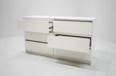 Комод Охта Лайт 1380.6 белый